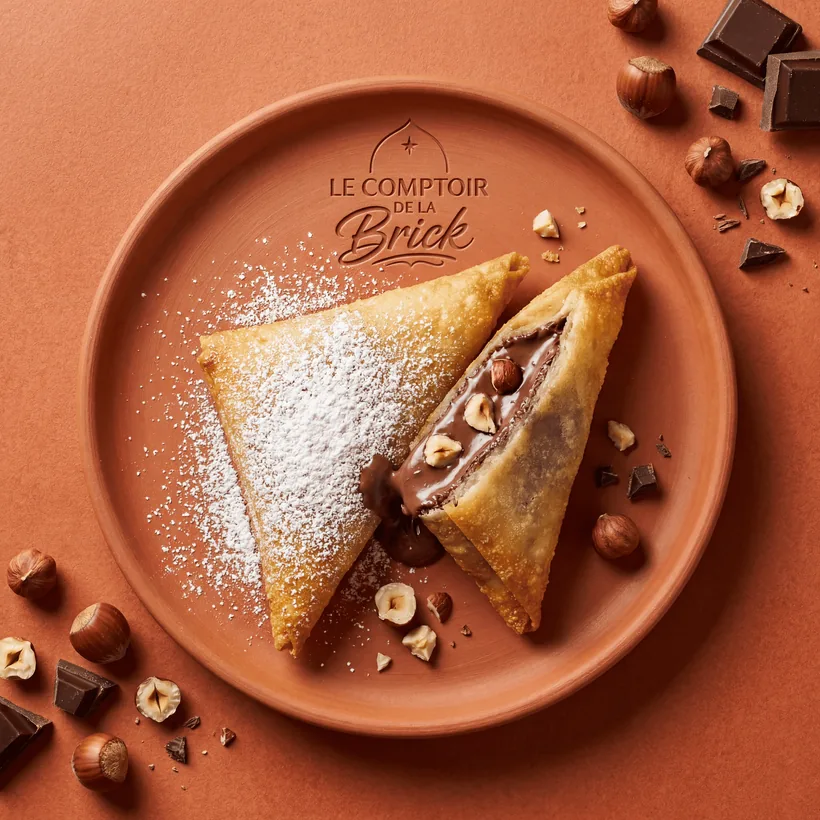 L'Irrésistible, brick chocolat et noisette